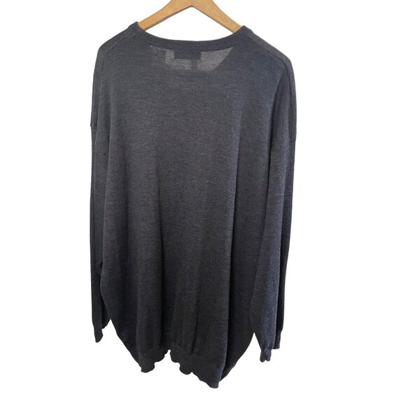 Cotton Traders Mens Black Crew Neck Long Sleeve Pullover Sweater Sz 4X - Picture 2 of 11